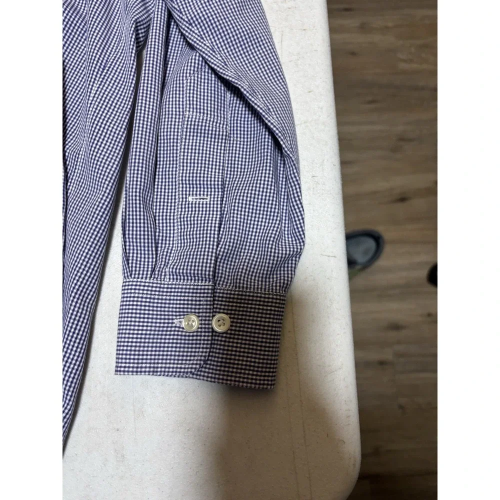 Vintage Polo Ralph Lauren Blake Checked Long Sleeve Casual Dress Shirt Size‎ 15